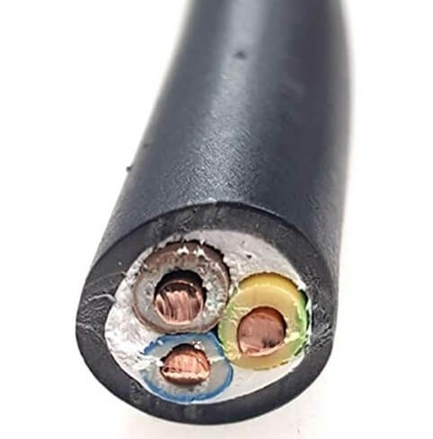 600 / 1000V 3 Core 4mm2 10mm2 XLPE معزول PVC مغمد N2XY SWA STA كابل الطاقة الكهربائية المدرعة