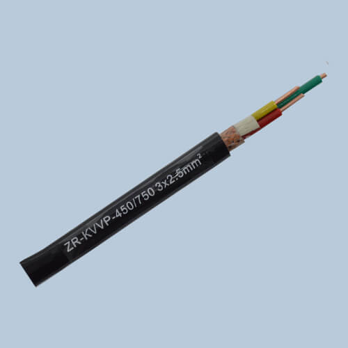 450/750 فولت متعدد النواة 2.5mm2 كابل التحكم PVC معزول PVC كابل مُغلف شبكة أسلاك نحاسية محمية كابل التحكم