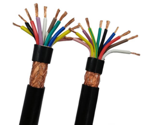 450/750 فولت متعدد النواة 2.5mm2 كابل التحكم PVC معزول PVC كابل مُغلف شبكة أسلاك نحاسية محمية كابل التحكم