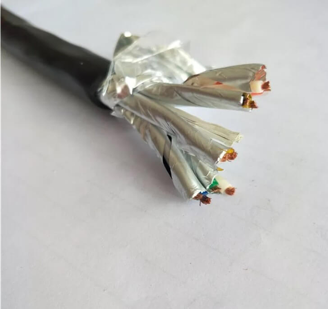 2x2x16AWG Al Foil كبل الأجهزة المحمي 16AWG كبل أداة الفحص الجماعي