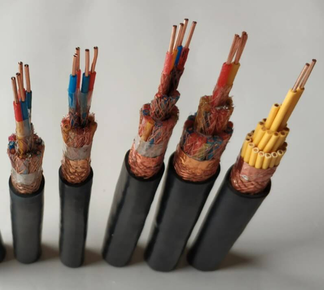 الصين 10X2X1.5mm2 XLPE معزول فردي وشامل درع ISOS تم فحصه LSZH مغلف مقاوم للحريق 16 awg كابل أجهزة أزواج ملتوية